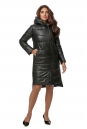 Женское кожаное пальто из натуральной кожи с капюшоном 8013012-2